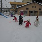 鬼のお面を作ったよ♪