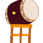 最後の太鼓出演が終わりました。