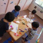 スポイトを使った色水＆にじみ絵遊び♪