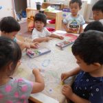 室内でも楽しんでます！