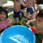 水遊び・プール遊びが始まりました☆