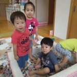 ぶどうの製作をしたよ♪