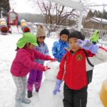 雪あそび楽しいね☆