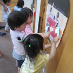 ハミガキごっこしたよ♪