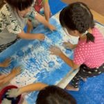 ゆり組のお部屋に海の世界を作ったよ♪